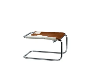 S 35 LVH - Cowhide footstool _ Thonet