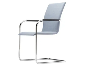 S 56 PF - Cantilever upholstered chair with armrests _ Thonet