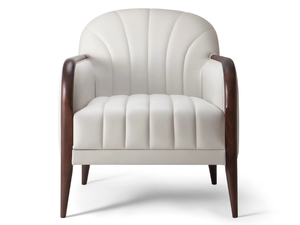 PARIGI - Upholstered armchair with armrests _ Tirolo