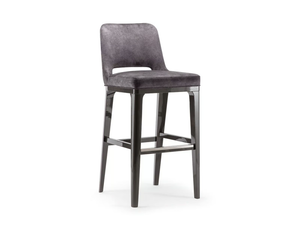 ASPEN - Upholstered stool with back _ Tirolo