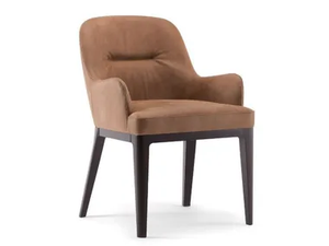 LOTUS - Upholstered chair with armrests _ Tirolo