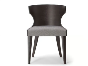 XIE - Solid wood chair with integrated cushion _ Tirolo