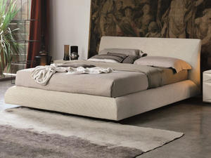 EROS - Upholstered fabric double bed _ Tomasella