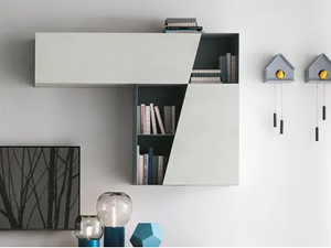 DIAGONAL - Wall cabinet with door _ Tomasella