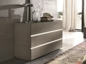 REPLAY - Wooden chest of drawers with integrated handles _ Tomasella