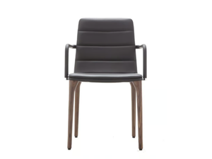 PIT - Upholstered wooden chair with armrests _ Tonon