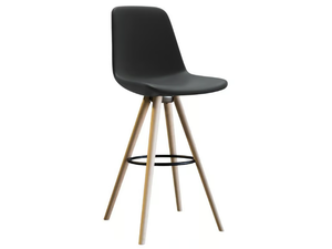 STEP SOFT TOUCH - High polyurethane stool with footrest _ Tonon