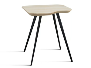 AKY SMALL MET - Square side table _ TrabA'