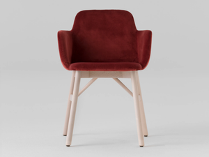 BARDOT LE - Fabric chair with armrests _ TrabA'