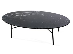 YUKI - Oval marble coffee table _ TrabA'