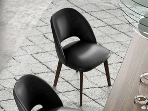 VIVIAN - Upholstered leather chair _ Tremolada