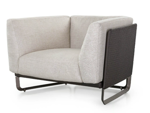 MILANO - Armchair with armrests _ Turri