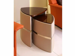 MADISON - Triangular side table _ Turri