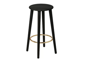 THE SOCIALITE - High oak stool with footrest _ Umage