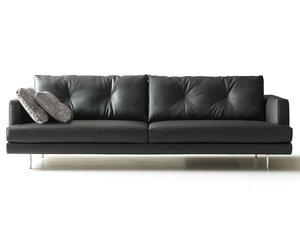 MAXIME - Leather sofa _ VALENTINI