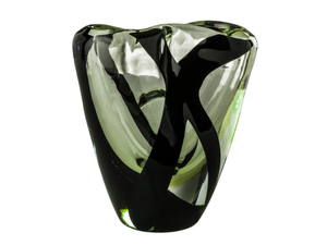 BLACK BELT OTTO - Blown glass vase _ VENINI