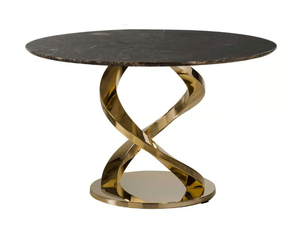 WOMAN - Dark Emperador marble table _ VILLARI