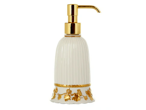 IMPERO - Porcelain Bathroom soap dispenser _ VILLARI