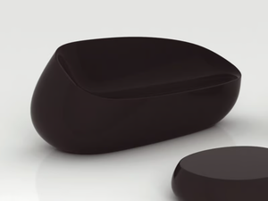 STONES - Polyethylene garden sofa _ VONDOM