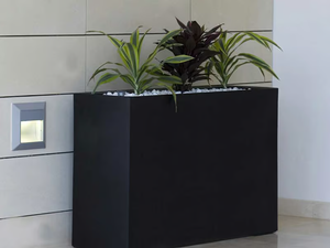 WALL - High rectangular polyethylene planter _ VONDOM