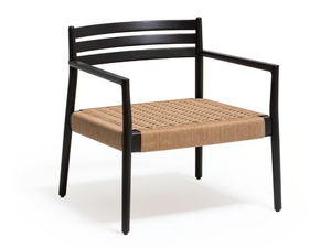 BOGART - Solid wood easy chair with armrests _ Vergés