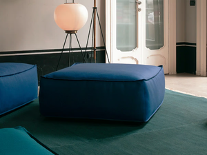 NOE - Fabric pouf with removable lining _ Verzelloni