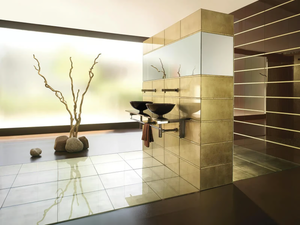 PREZIOSI E RIACE - Indoor glass wall/floor tiles _ Vetrocolor