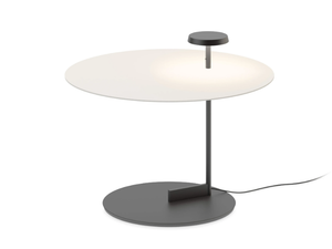 FLAT 5950 - LED metal floor lamp with shelf _ Vibia