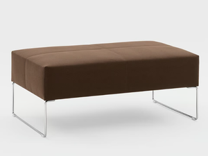 CUBINO - Upholstered fabric bench _ Viganò