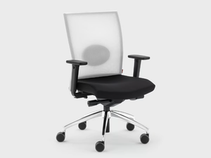 QUEEN MESH - Recliner swivel fabric office chair _ Viganò