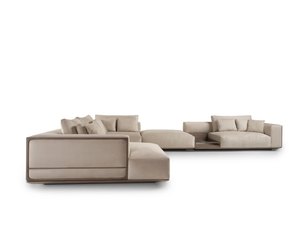 BOYD - Modular leather sofa _ Visionnaire