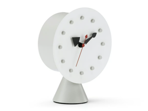 CONE BASE CLOCK - Table-top polyurethane clock _ Vitra