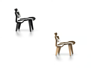 LCW CALF'S SKIN - Calfskin chair _ Vitra