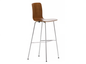 HAL PLY STOOL HIGH - High wooden barstool _ Vitra