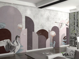 AVES - Washable wallpaper _ WALLYART