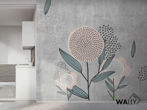 ZOE - Fire retardant washable nonwoven wallpaper _ WALLYART