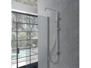 PECHINO - Wall-mounted shower panel with hand shower _ WEISS-STERN