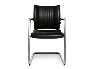 TITAN LIMITED S VISIT - Cantilever reception chair with armrests _ Wagner