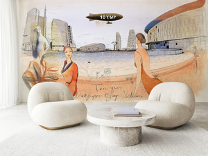 GAE AULENTI - PVC free, eco-friendly, washable wallpaper _ WallPepper®/Group