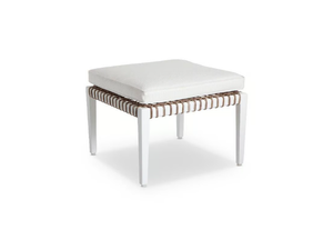 DELTA - Square aluminium garden footstool _ Walters