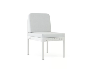 LIFESAVER - Upholstered powder coated aluminium garden chair _ Walters