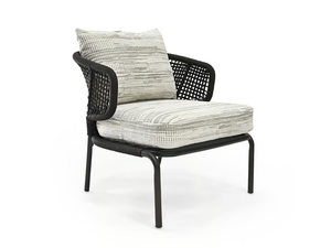 RESORT DALTON - Garden aluminium easy chair with armrests _ Walters