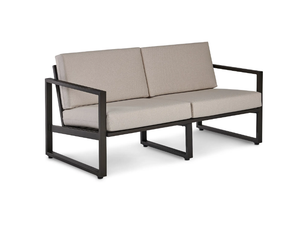 TIDAL - Upholstered 2 seater aluminium garden sofa _ Walters