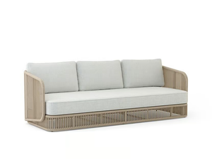 WAINSCOTT - Upholstered rope garden sofa _ Walters