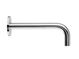 FLOW T1.671 - Wall-mounted chromed brass spout _ Waterevolution