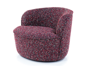 BUN - Swivel fabric armchair _ Wittmann