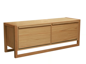 NEWEST - Wood veneer bench / shoe cabinet _ Woodman