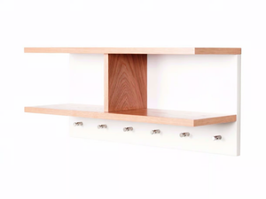 NORTHGATE - Wall-mounted wood veneer coat rack _ Woodman