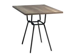 INVERSO - Square laminate table _ XLINE