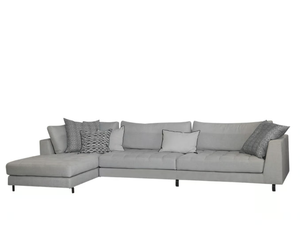 RENO - Fabric sofa with chaise longue _ XVL